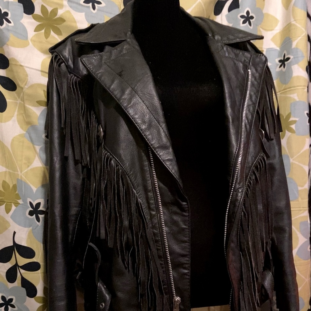 ✨🚦😎HOT REAL LEATHER BIKER JACKET 😮‍💨🔥🏍💣